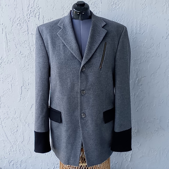American Chang Men's Ultra Luxury Blazer/Coat - Picture 9 of 16